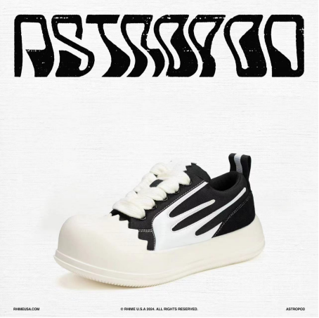 靴 Rhime ASTROPOD 2 BLACK Rhime AstroPod Eggshell Shoes Black – Uphead