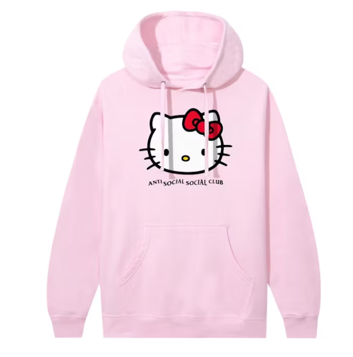 Anti Social Social Club x Hello Kitty Weird Hoodie Light
