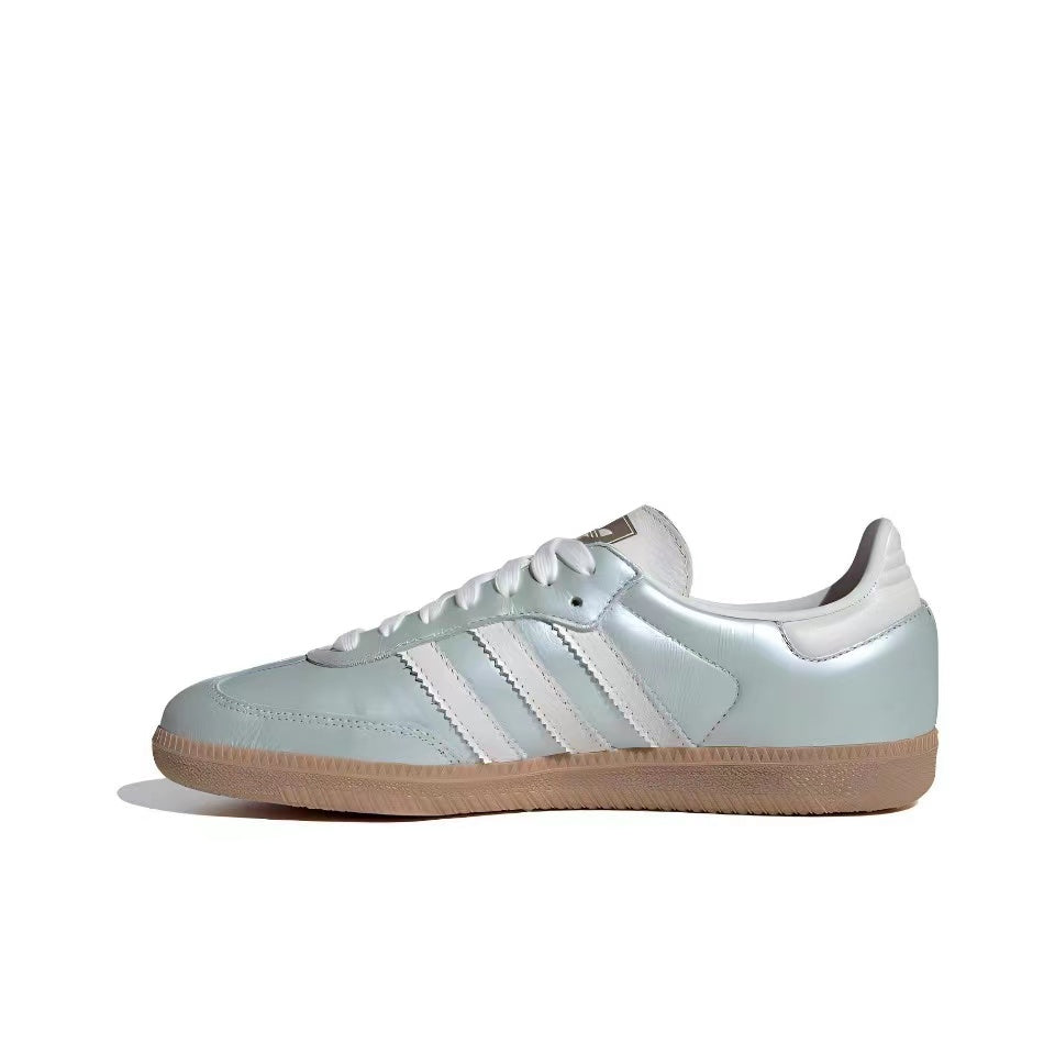 adidas Samba OG Linen Green Metallic (W) – Uphead