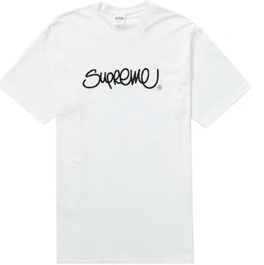Supreme smoke tee white on sale