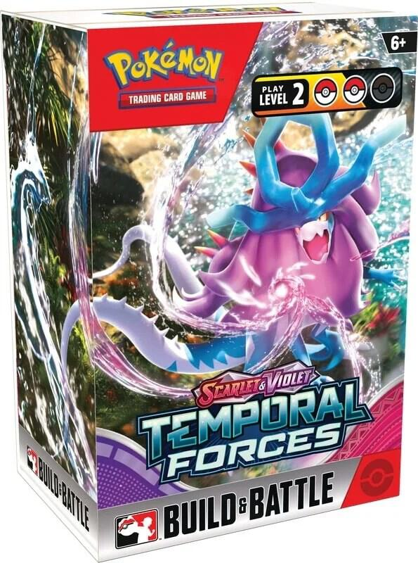 POKEMON SV5 TEMPORAL FORCES BUILD & BATTLE BOX