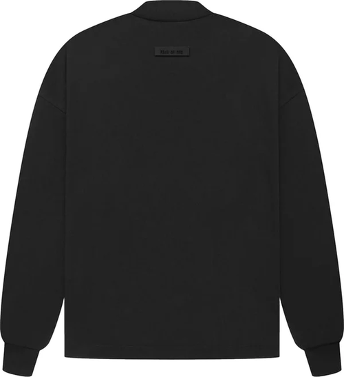 Fear of God Essentials Arch Logo L/S Jet Black