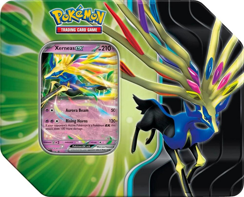 Pokemon Azure Legends Tin [Xerneas ex] - Miscellaneous Cards & Products (MCAP)