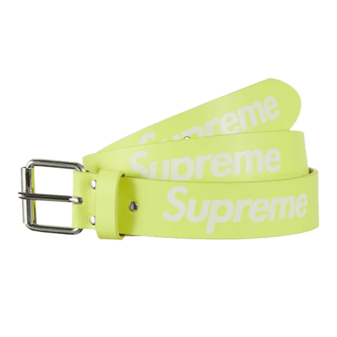 Supreme Belt Fluorescent Yellow