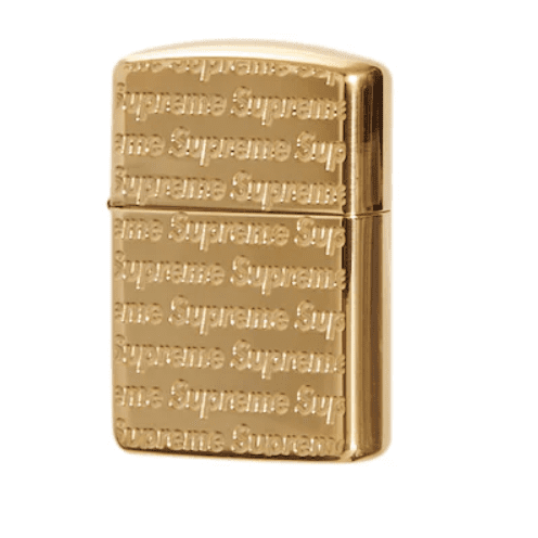 Supreme Zippo Gold Lighter