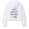 Anti Social Social Club ABG Crop Top White