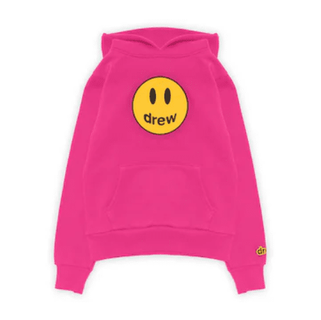Drew house mini-drew mascot hoodie magenta