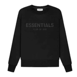 Fear of God Essentials Kids Pull-Over Crewneck Black/Stretch Limo