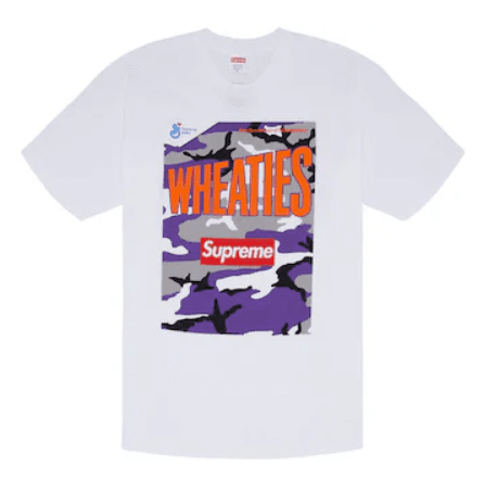 Supreme Wheaties Tee White