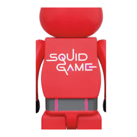 Bearbrick x Squid Game Guard (Square) 100% & 400% Set