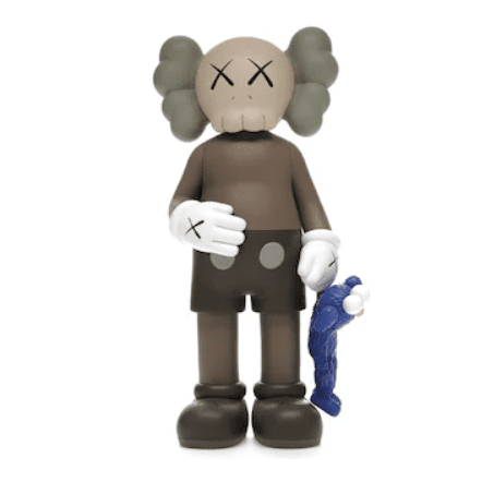 KAWS Share Vinyl Figure Brown