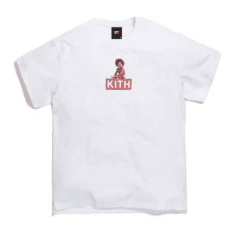 KITH x Biggie Box Logo Tee White