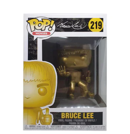 Funko Pop! Movies Bruce Lee (Gold) Figure #219