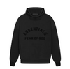 Fear of God Essentials Arch Logo Hoodie Jet Black