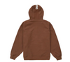 Supreme Brim Zip Up Hooded Sweatshirt Dark Brown