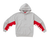 Supreme Cropped Panels Hooded Sweatshirt Grey