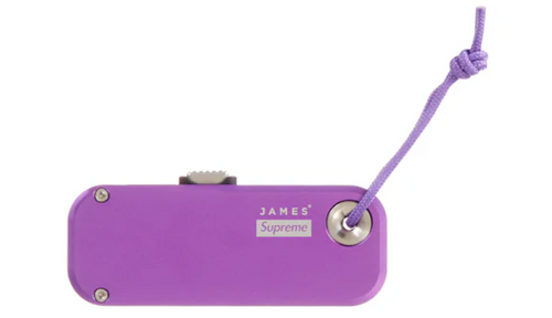 Supreme James Brand Palmer Utility Knife Purple