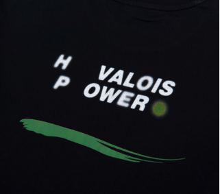 RAF VALOIS WARM POWER HOPE POWER TEE Black 23SS004T0