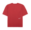 RAF VALOIS WARM POWER CURED LOGO TEE Red 23SS005T2