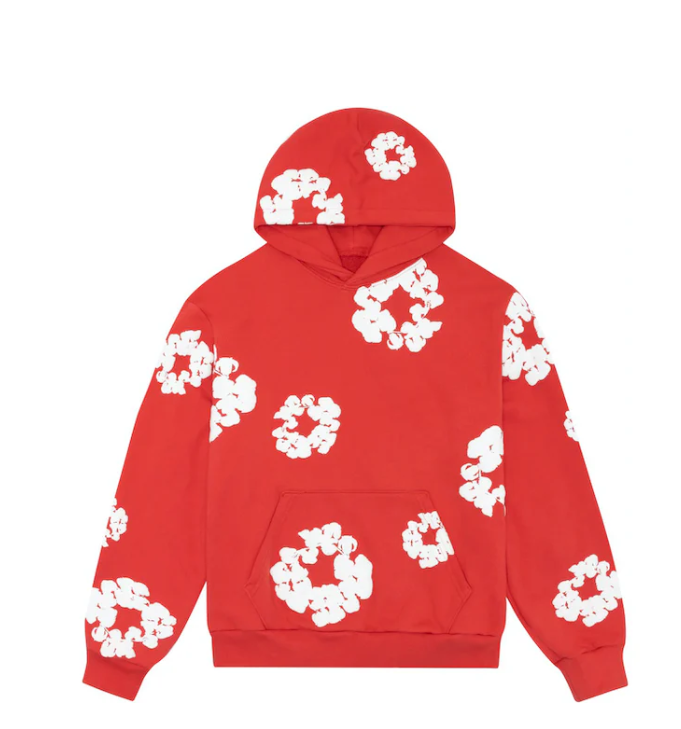 Denim Tears The Cotton Wreath Sweatshirt Red