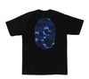 BAPE Color Camo Big Ape Head Tee Black/Navy