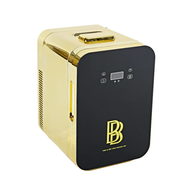 Ben Baller Mini Fridge Gold