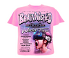 Hellstar Brainwashed World Tour T-Shirt Pink