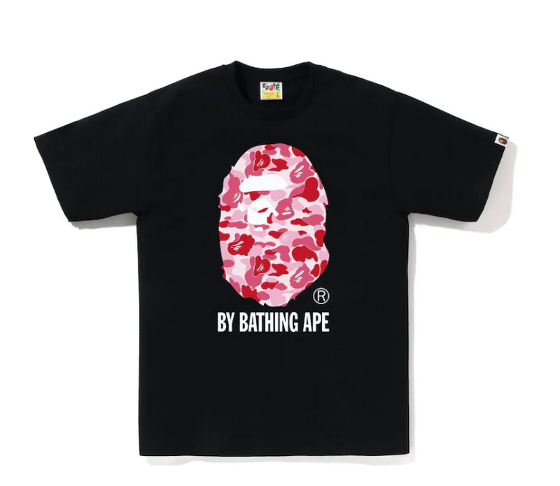 BAPE ABC Camo By Bathing Ape Tee Black/Pink