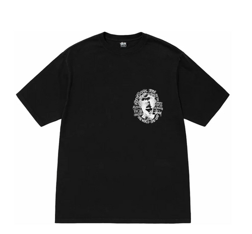 Stussy Camelot Tee Pigment Dyed Black