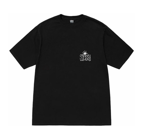 Stussy International Tee Pigment Dyed Black