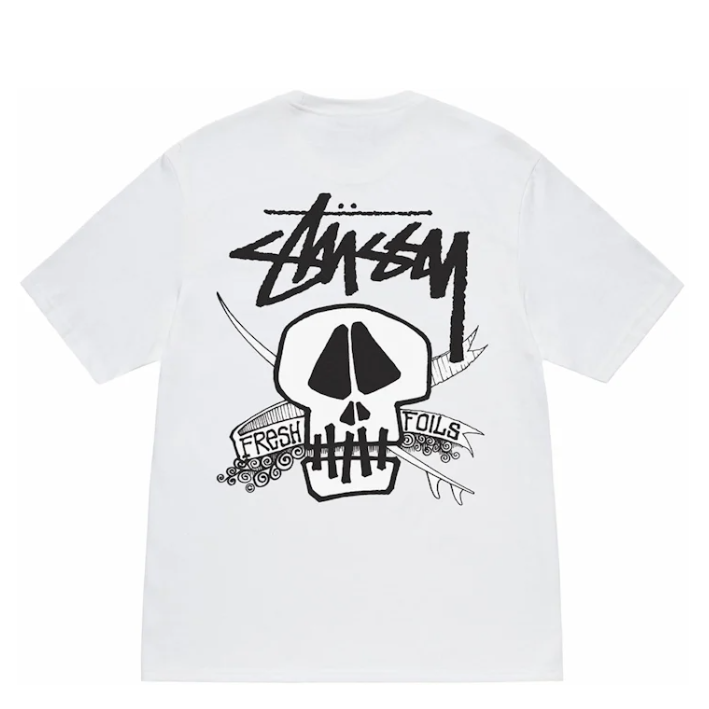 Stussy Fresh Foils Tee White