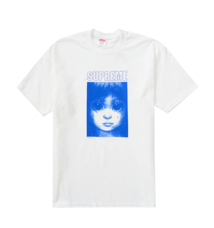 Supreme Margaret Keane Teardrop Tee White