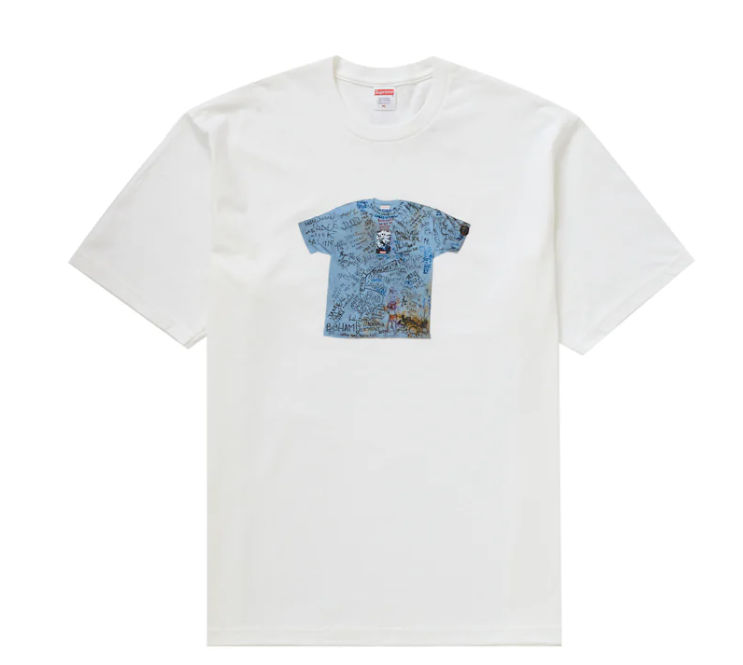 Supreme 30th Anniversary First Tee White