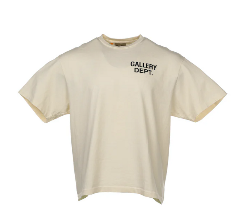 Gallery Dept. Souvenir T-Shirt Cream/Orange