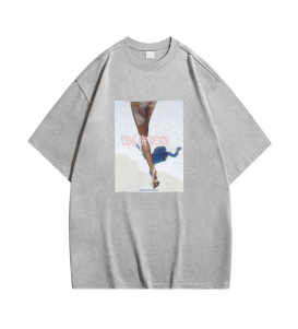 Uphead Sun of Beach Tee Grey