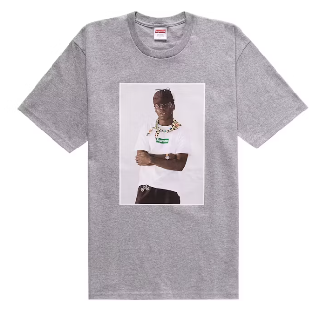 Supreme Tyler The Creator Tee Heather Grey