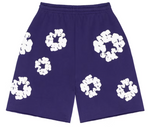 Denim Tears The Cotton Wreath Shorts Purple