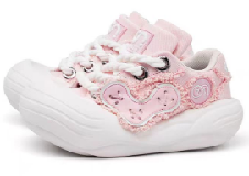 CN Cheese Big Head Shoes-Pink