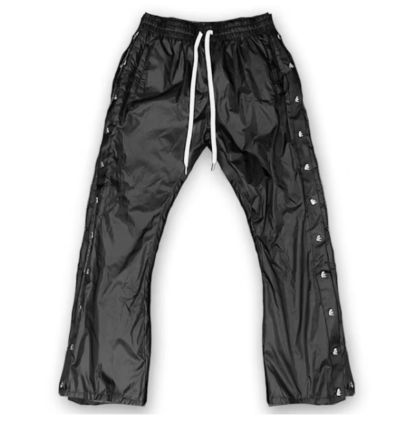 Hellstar Waxed Nylon Pants Black