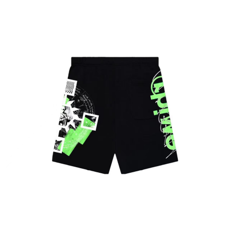 Rhime Alien four Diagrams Shorts Black