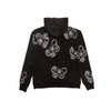 Rhime Floralien Hoodie Black