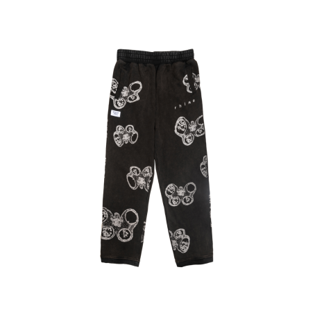 Rhime Floralien Sweatpants Black