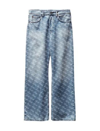 Rhime Seconds Into The Future Denim Pants Blue