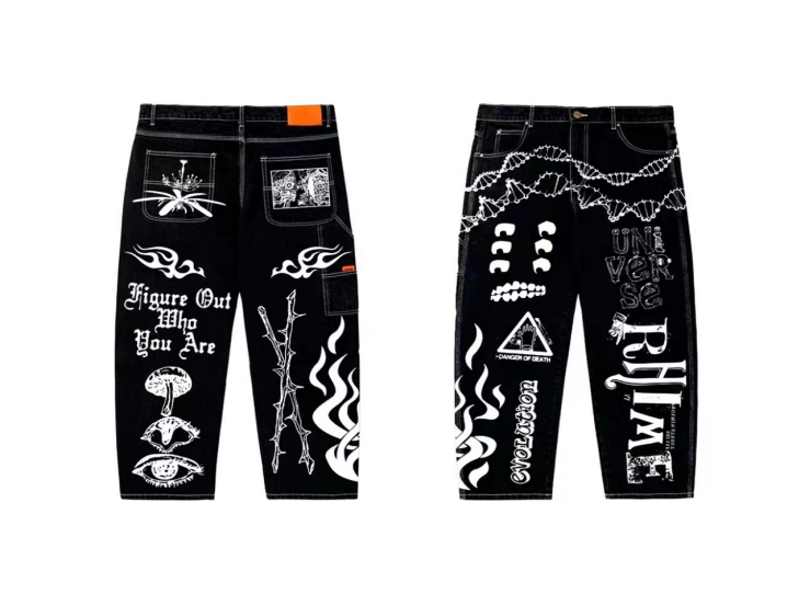 Rhime Genetic Denim Pants – Uphead
