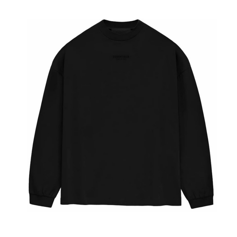 Fear of God Essentials L/S T-shirt - Jet Black