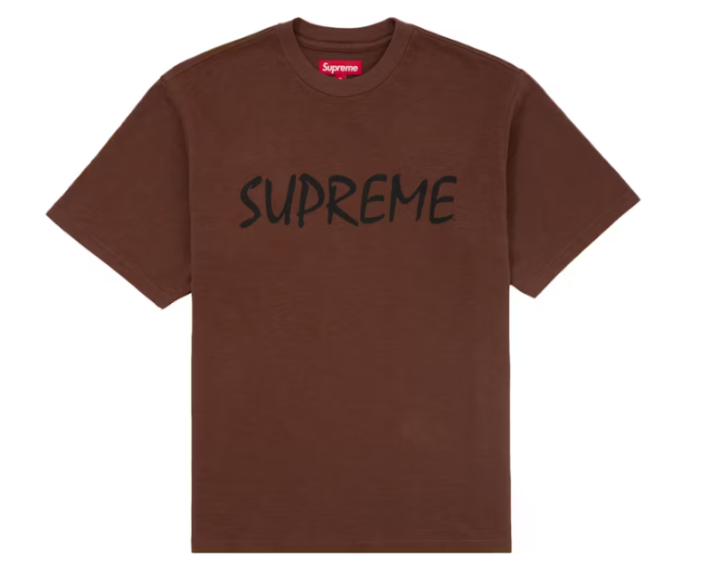 Supreme FTP S/S Top Brown