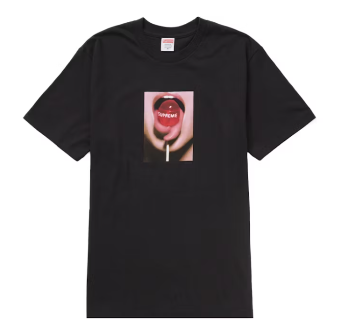 Supreme Lollipop Tee Black