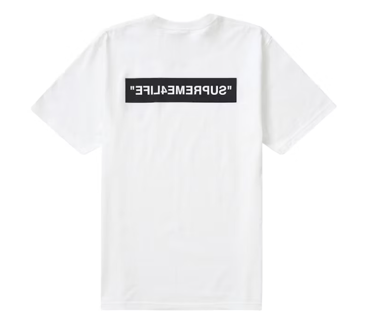 Supreme 4 Life Tee White