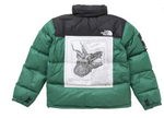 Supreme The North Face Nuptse Jacket Green