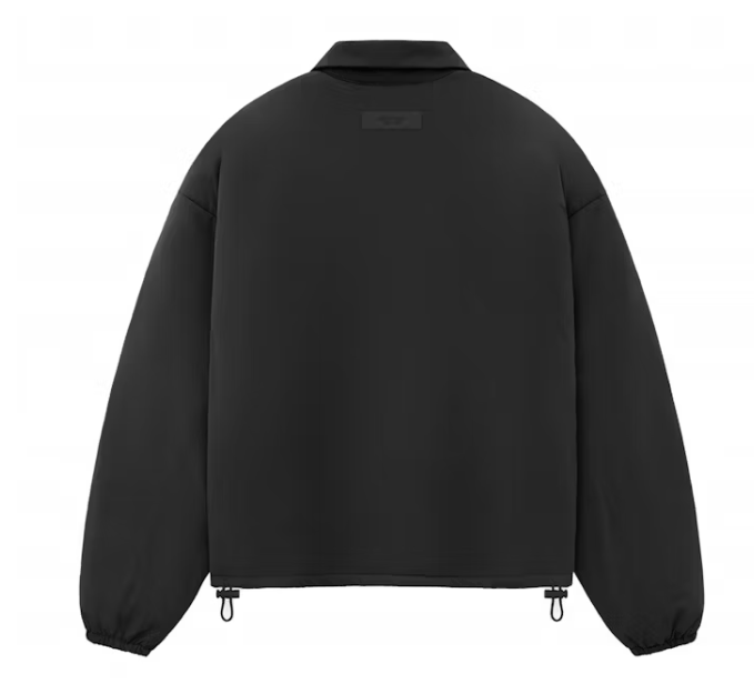 Fear of God Essentials Core Collection Women's Nylon Shell Bomber Black